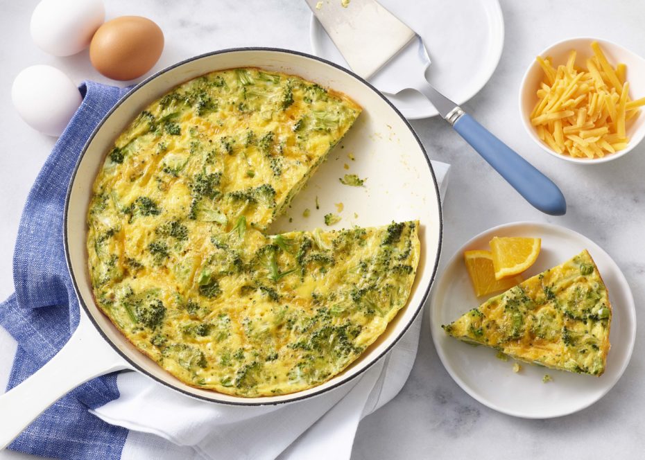 Broccoli Cheese Frittata | Louisiana Egg Commission