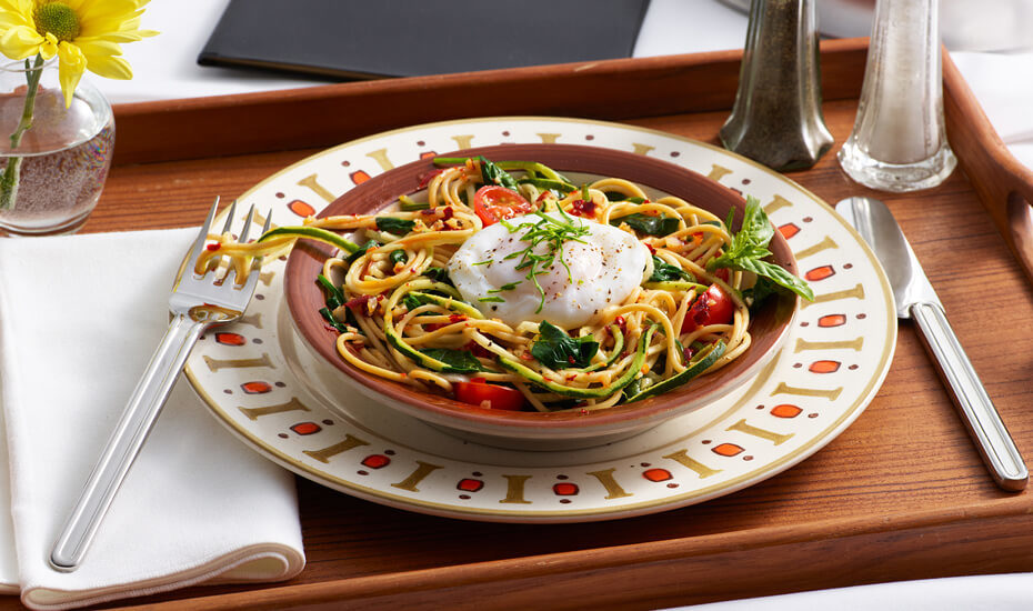 Stretchy Zucchini Noodles | Louisiana Egg Commission