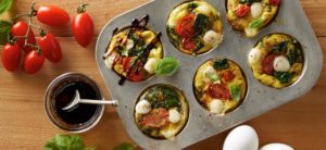 Caprese Egg Muffins featured image
