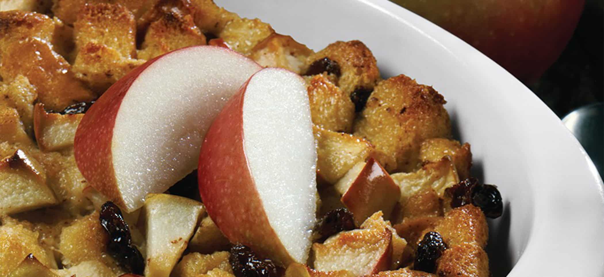 Apple-Raisin Bread Pudding | Louisiana Egg Commission