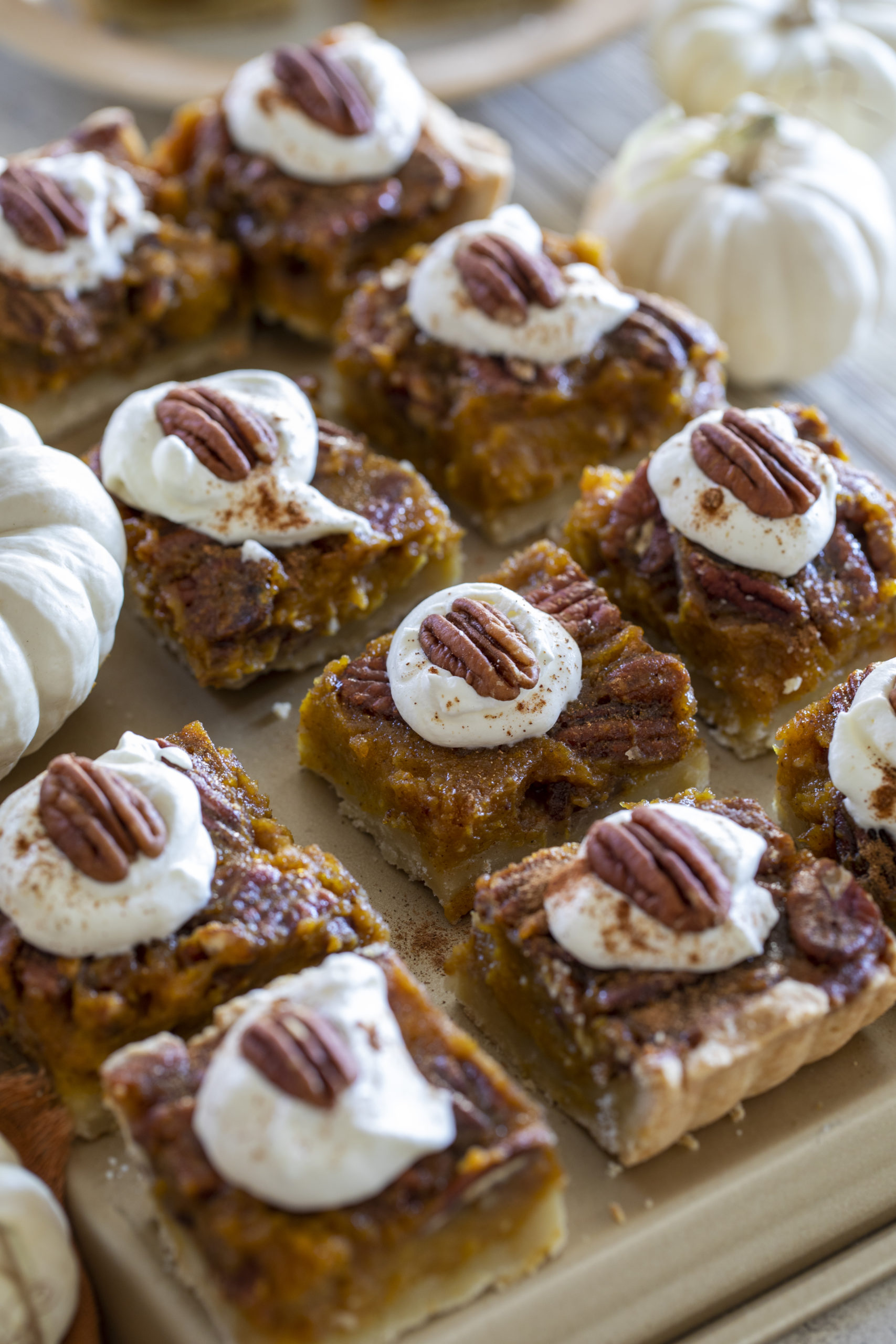 Pumpkin Pecan Pie Bars | Louisiana Egg Commission