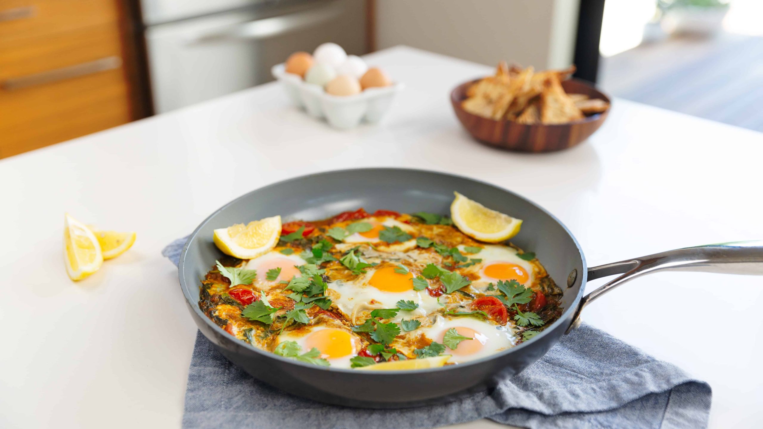 Curried Eggs with Spinach | Louisiana Egg Commission