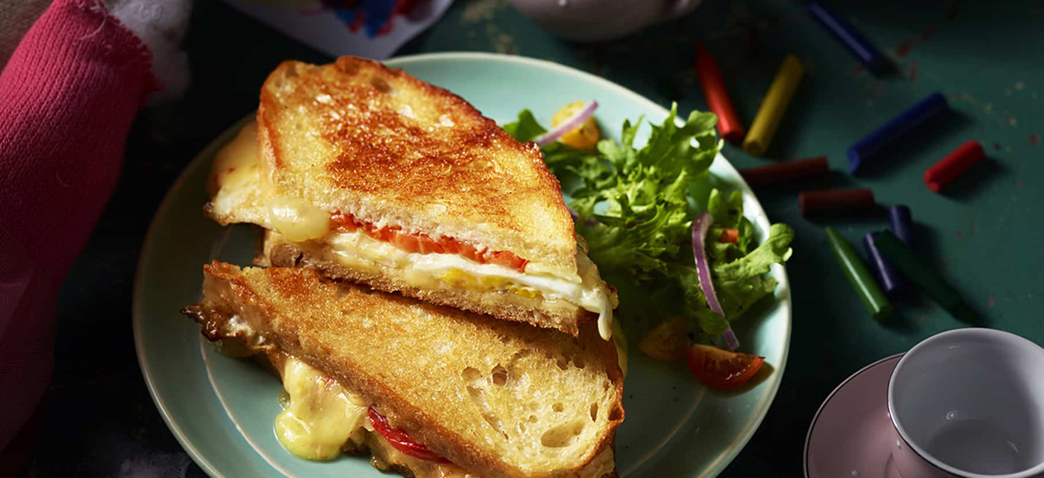 Crabby Abby’s Egg and Cheese Meltdown | Louisiana Egg Commission