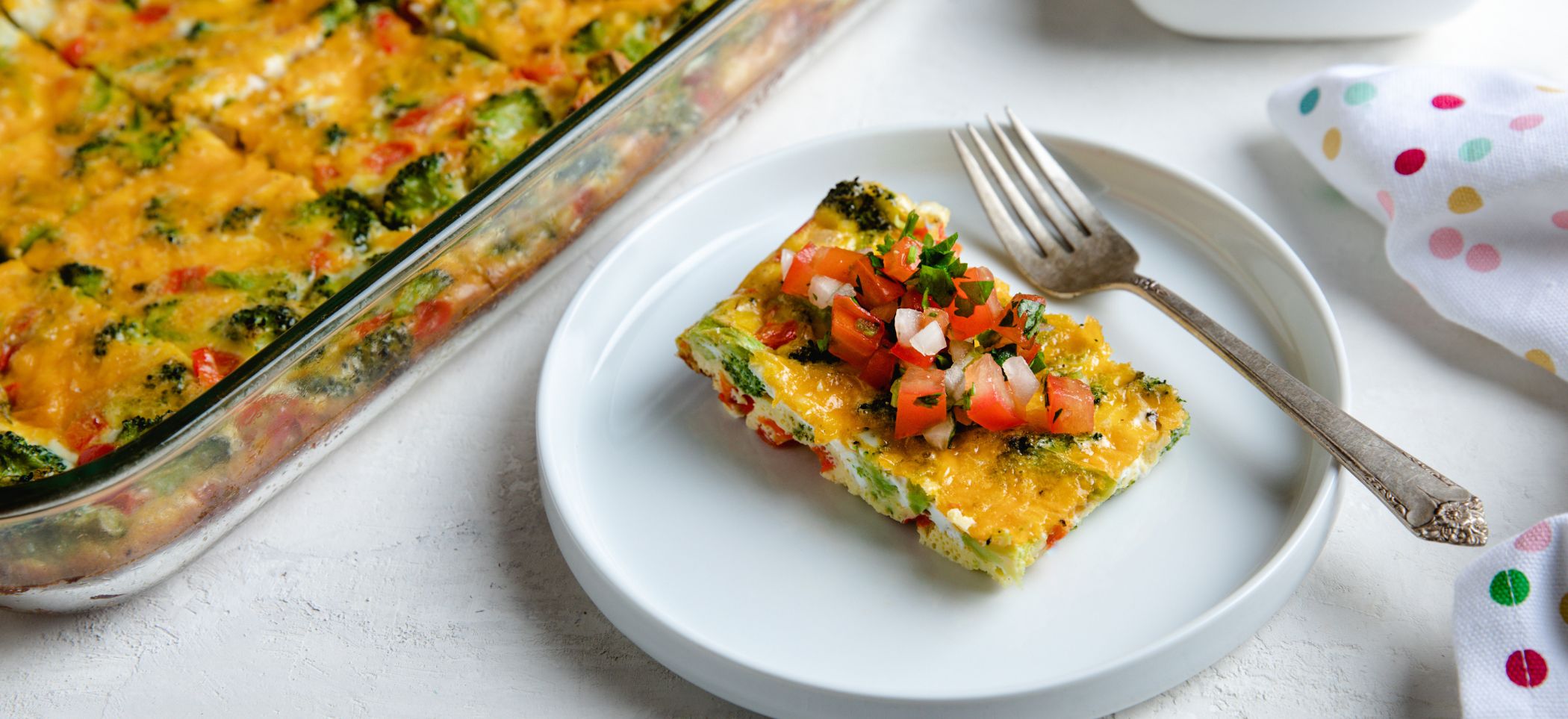 Easy Vegetable Egg Casserole | Louisiana Egg Commission