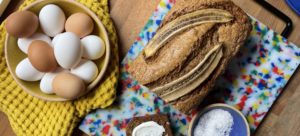 Brown Butter & Labneh Banana Bread Cake featured image