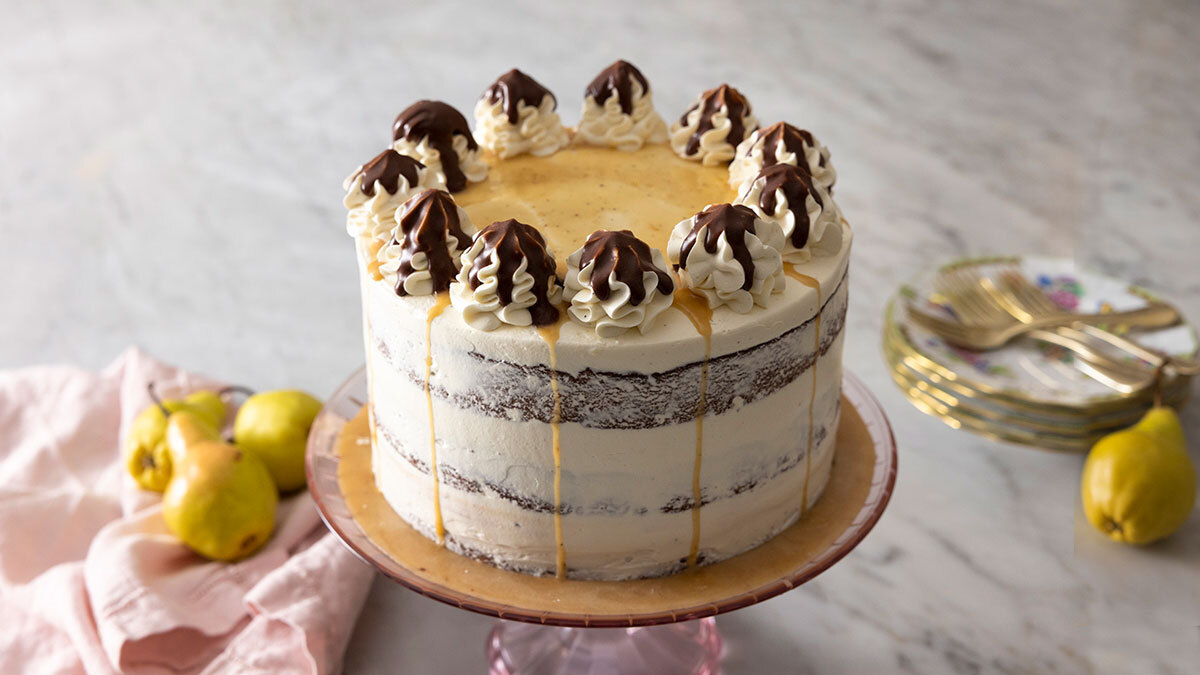 Chocolate Pear Cake | Louisiana Egg Commission
