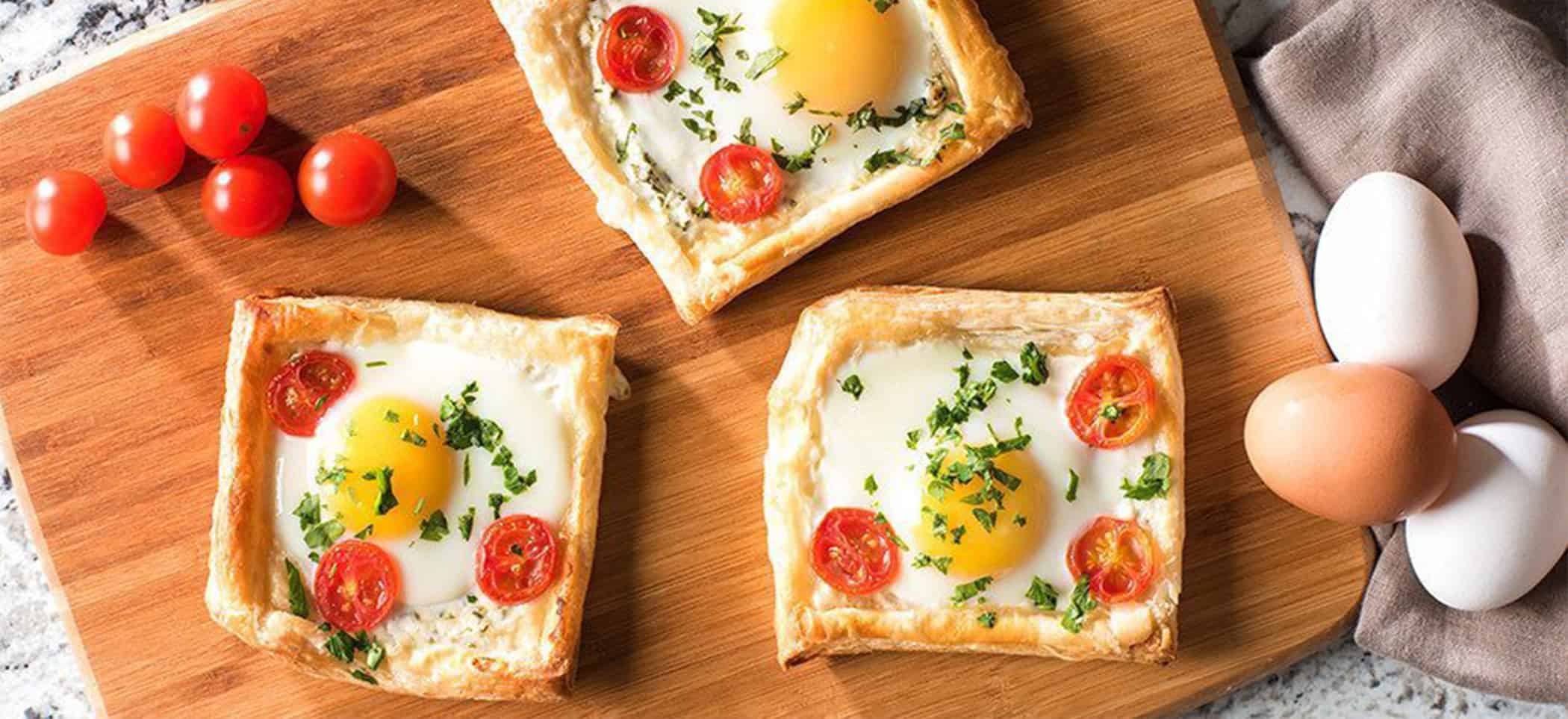 Puff Pastry Galettes With Eggs | Louisiana Egg Commission