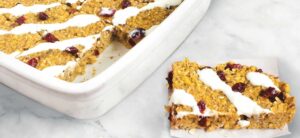 Cherry Cheesecake Baked Breakfast Bars featured image