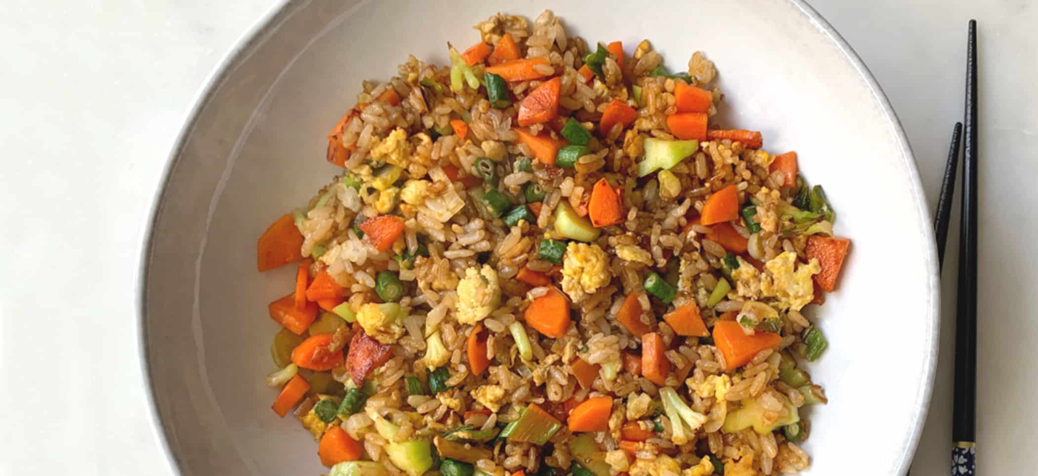 Vegetarian Fried Rice | Louisiana Egg Commission