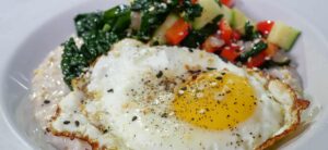 Savory Oatmeal With Fried Egg featured image