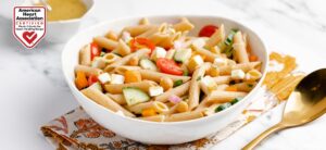Veggie Egg Pasta Salad with Chickpeas featured image