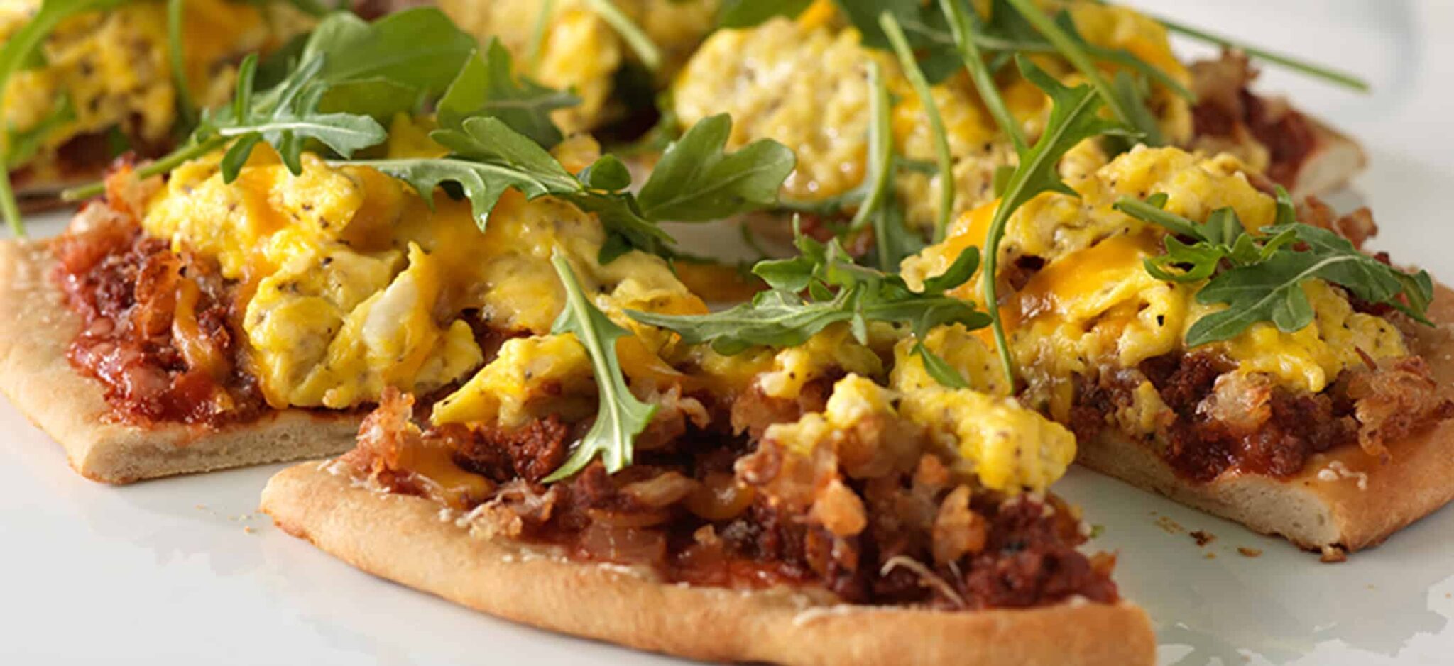 Chorizo Breakfast Flatbread | Louisiana Egg Commission