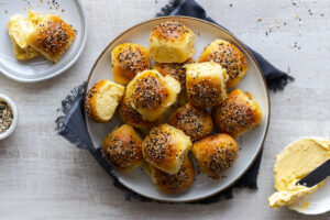 Everything Seasoning Brioche Rolls featured image