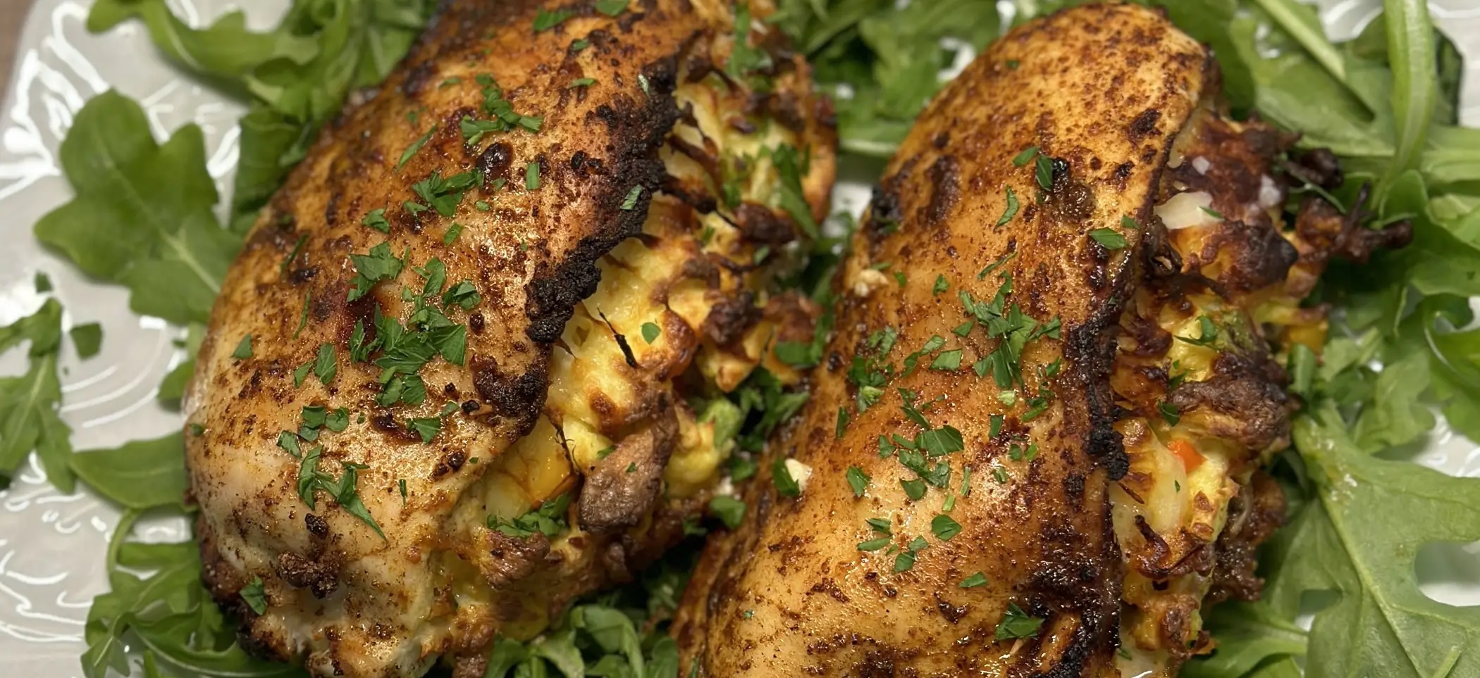 Cheesy Egg Stuffed Chicken Breasts | Louisiana Egg Commission