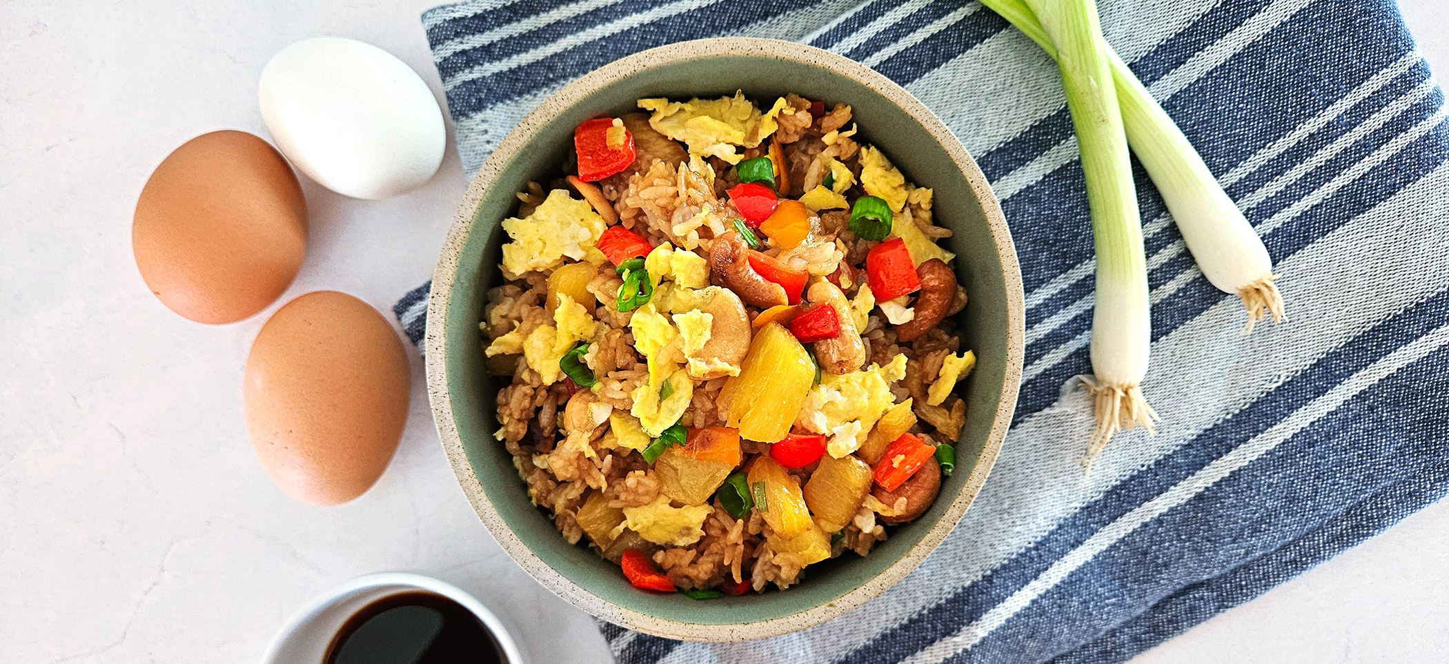 Sunny’s Pineapple Fried Rice | Louisiana Egg Commission