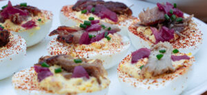 Deviled Eggs With Pulled Pork featured image