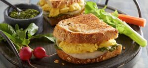 Pesto and Egg Grilled Cheese featured image
