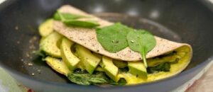 Spinach Avocado Egg Wrap featured image