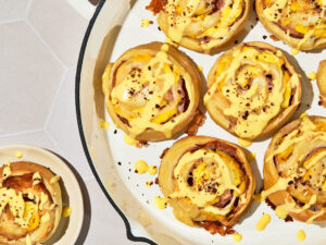 Savory Madame Rolls with Hollandaise Glaze featured image