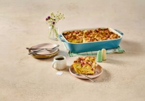 Ham, Egg, and Cheese Croissant Bake featured image